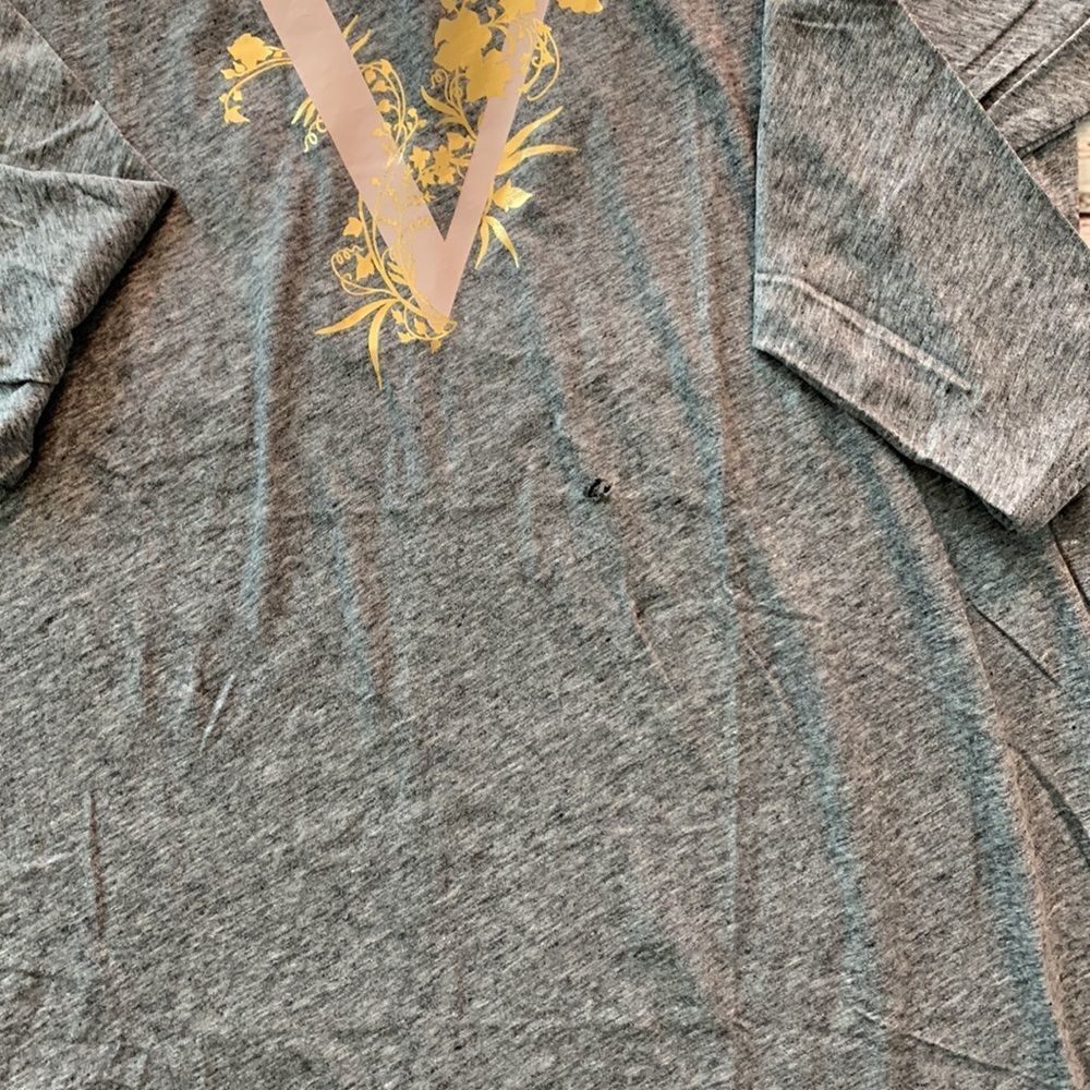 Victoria Secret Cotton Long Scoop-neck Light Weight Sleep-shirt - Picture 5 of 8